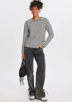 Gestreepte longsleeve