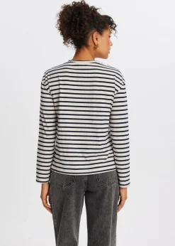 Gestreepte longsleeve