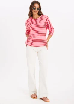 Gestreepte longsleeve