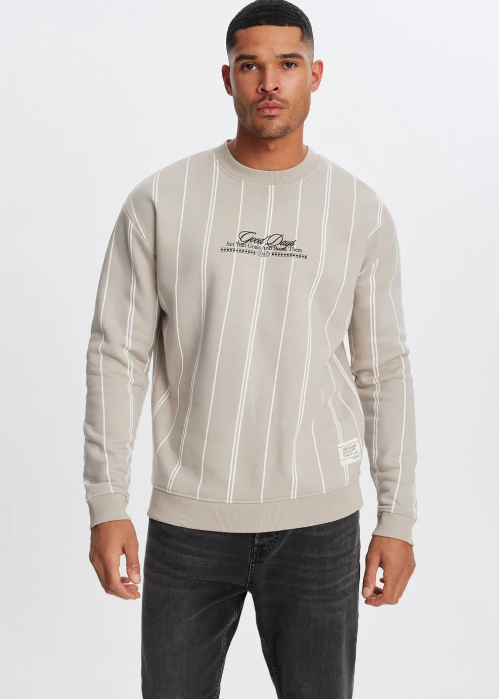 Gestreepte sweater