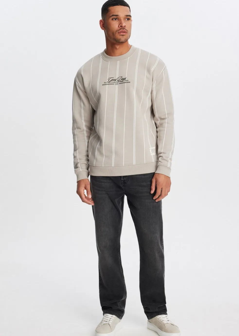 Gestreepte sweater