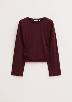 Getailleerd t-shirt met lange mouwen