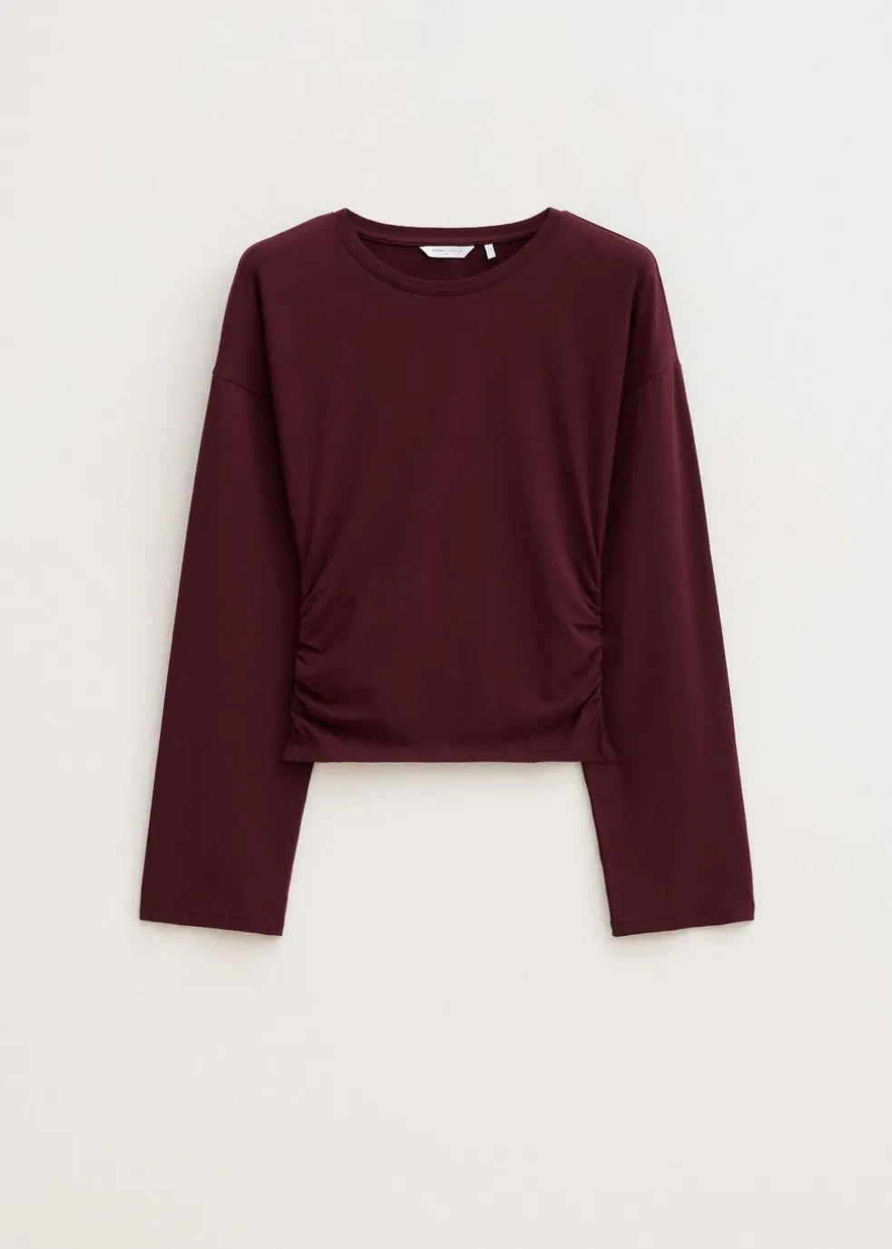 Getailleerd t-shirt met lange mouwen