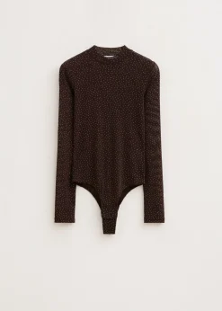 Glitter mesh body