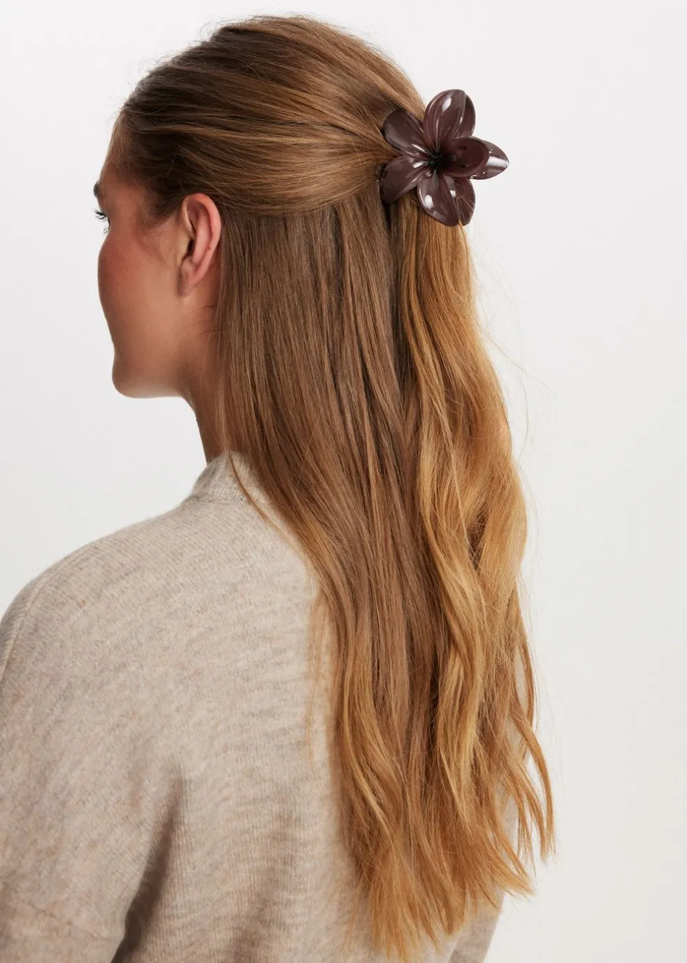 Haarclip bloem