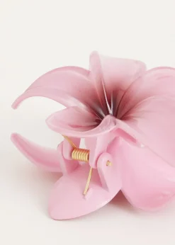 Haarclip bloem