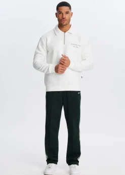 Half zip polo club
