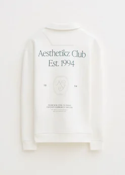 Half zip polo club