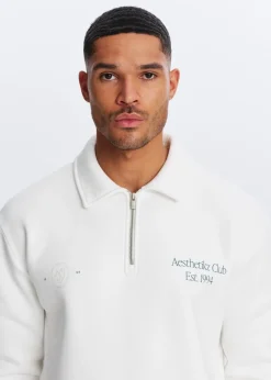 Half zip polo club