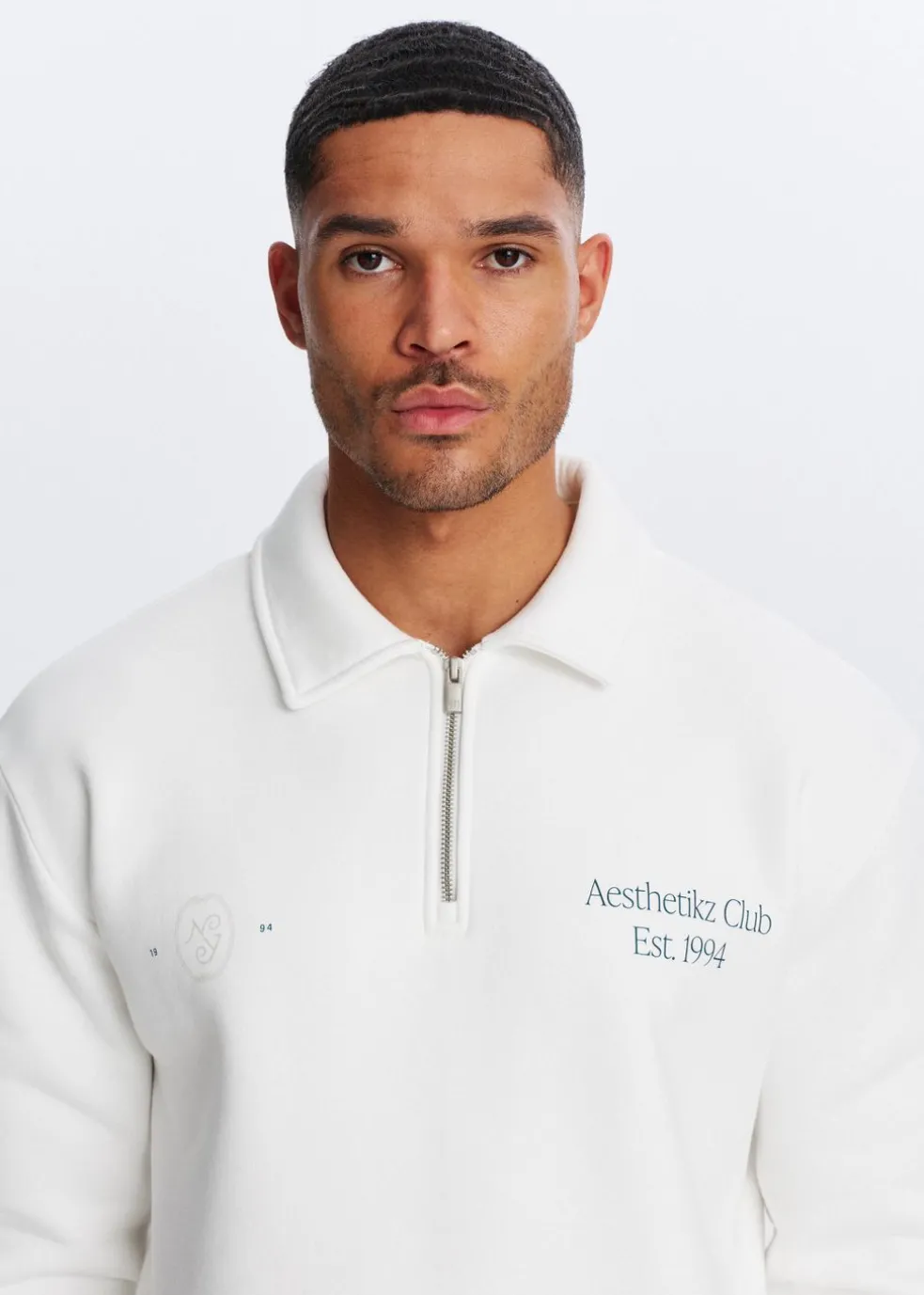 Half zip polo club
