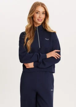 Half zip sweater