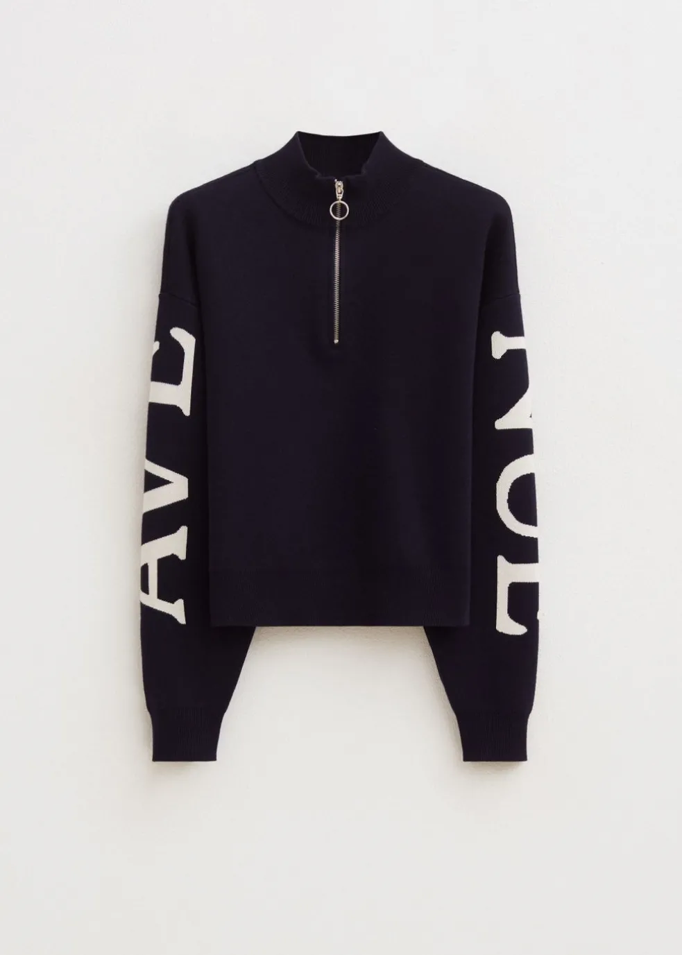 Halfzip trui