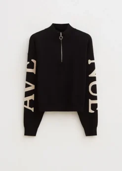 Halfzip trui
