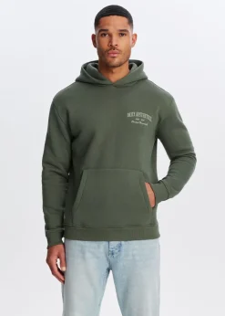 Hoodie met borduurdetails