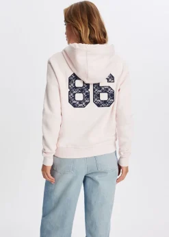 Hoodie met kanten detail
