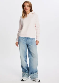 Hoodie met kanten detail