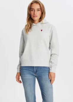 Hoodie met koffieprint
