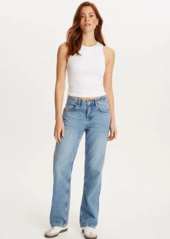Jeans met sterren achterzakken