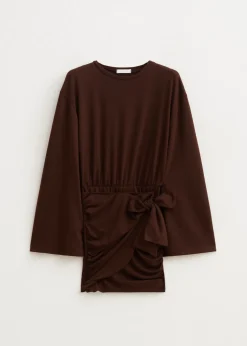 Jurk met knoopdetail
