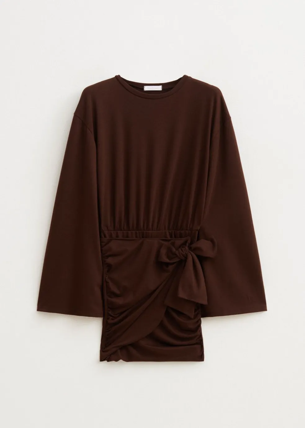 Jurk met knoopdetail