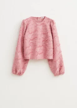 Lange mouwen top met balloon fit