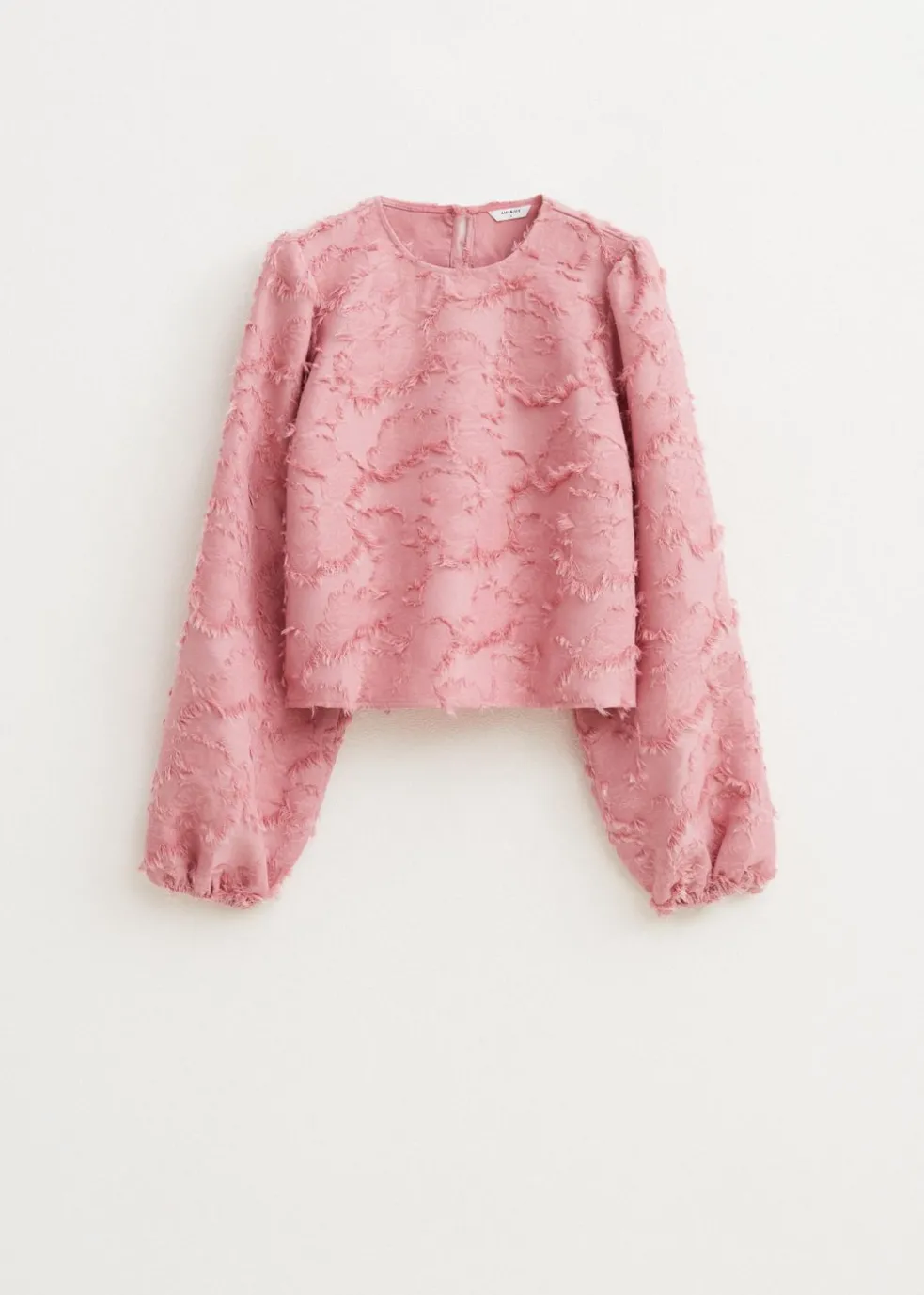 Lange mouwen top met balloon fit