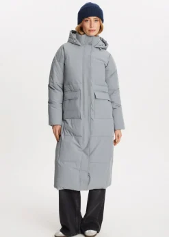 Lange puffer jacket
