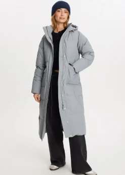 Lange puffer jacket