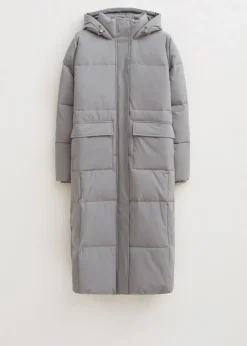 Lange puffer jacket