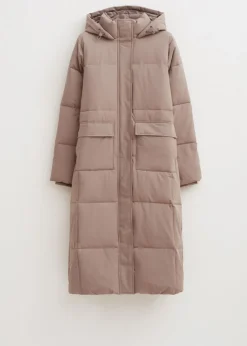 Lange puffer jacket