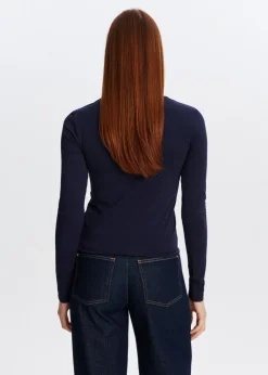 Longsleeve met gespdetail