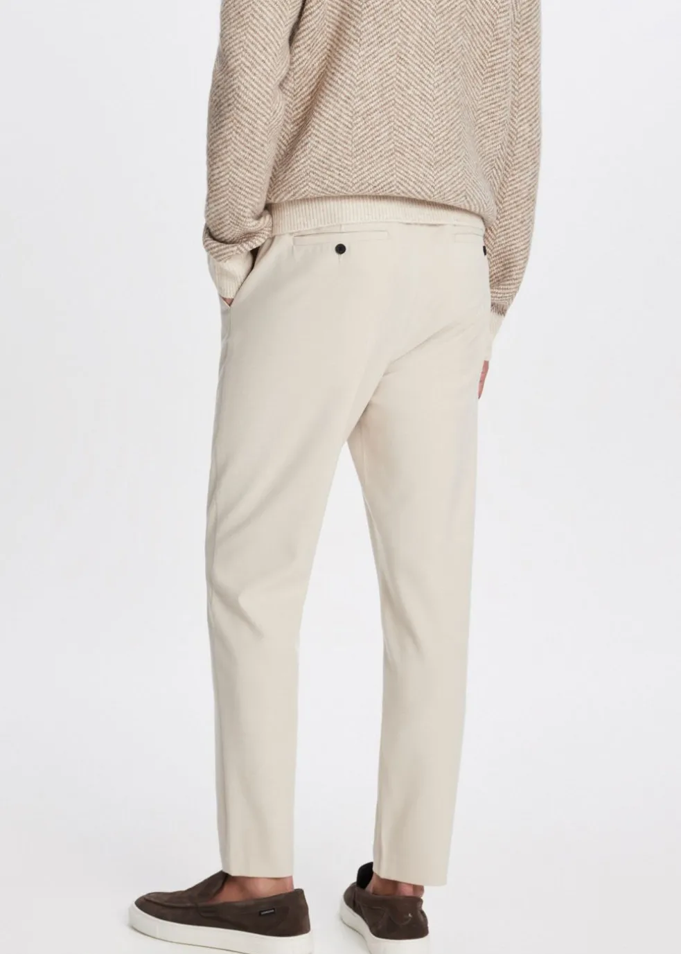 Melange broek
