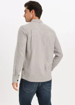 Melange overshirt