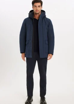 Melange parka