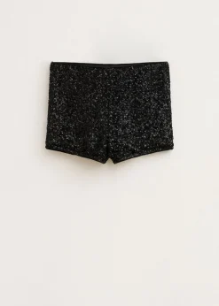 Mini short met pailletten