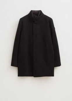 Overcoat met logo