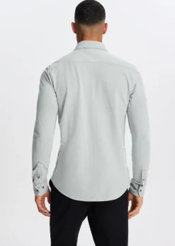 Overhemd piqué stretch