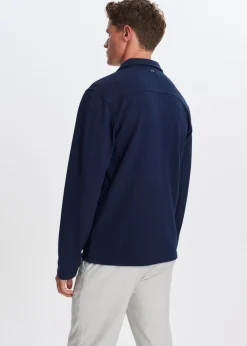 Overshirt herringbone