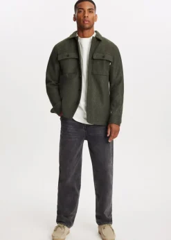 Overshirt met knopen