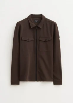 Overshirt met ritssluiting