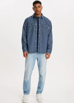 Overshirt met strepen
