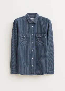 Overshirt met strepen