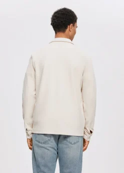 Overshirt met structuur