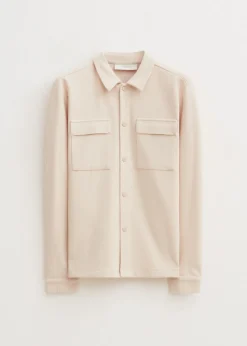 Overshirt met structuur