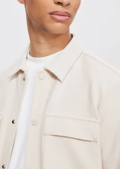 Overshirt met structuur