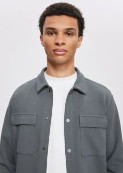 Overshirt met structuur