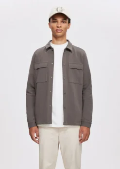 Overshirt met structuur