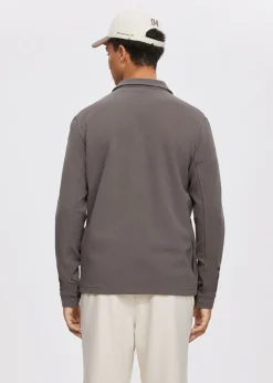 Overshirt met structuur