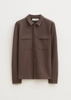 Overshirt met structuur