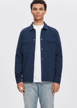Overshirt met structuur